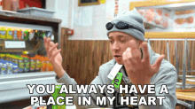 You Always Have A Place In My Heart James Daniels GIF - You Always Have A Place In My Heart James Daniels Youll Always Stay In My Heart GIFs