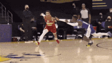 Schroder Lakers GIF - Schroder Lakers Dive GIFs