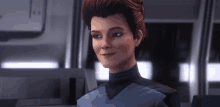 Smirk Captain Kathryn Janeway GIF - Smirk Captain Kathryn Janeway Star Trek Prodigy GIFs