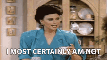 I Most Certainly Am Not Susanne Sugarbaker GIF - I Most Certainly Am Not Susanne Sugarbaker Delta Burke GIFs