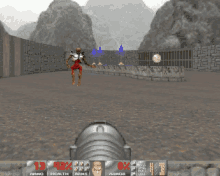 Doom Retro Games GIF - Doom Retro Games Revenant GIFs