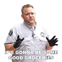 It'S Gonna Be Some Good Groceries Matthew Hussey Sticker - It'S Gonna Be Some Good Groceries Matthew Hussey The Hungry Hussey Stickers