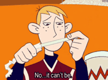 Kim Possible Ron Stoppable GIF - Kim Possible Ron Stoppable No It Cant Be GIFs