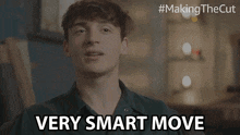 Very Smart Move Sander Bos GIF - Very Smart Move Sander Bos Making The Cut GIFs