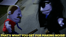 Sml Marvin GIF - Sml Marvin Thats What You Get For Making Noise GIFs