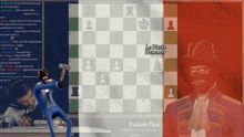 a screenshot of a chess game with le havre hammer written on the bottom