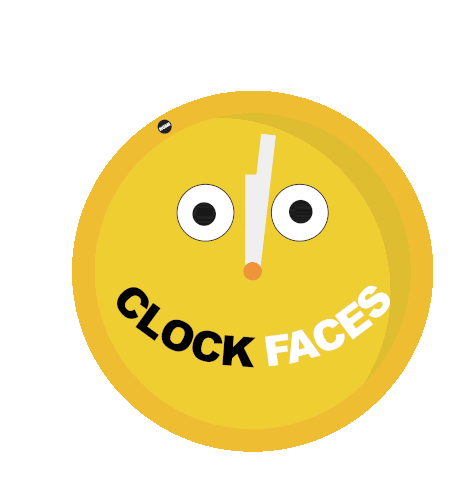 Clock Faces Sticker - Clock Faces Stickers