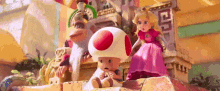 The Super Mario Bros Movie Toad GIF