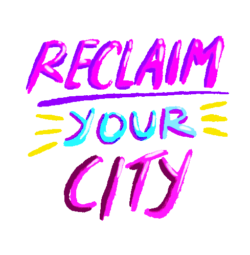 Reclaim Your City Justice System Sticker - Reclaim Your City Justice System Injustice Stickers