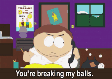 Breaking My Balls South Park GIF