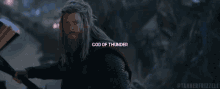 Endgame God Of Thunder GIF - Endgame God Of Thunder Power GIFs