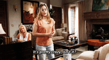 The Bold And The Beautiful Hope Logan GIF - The Bold And The Beautiful Hope Logan Its Pretty Crazy Isnt It GIFs