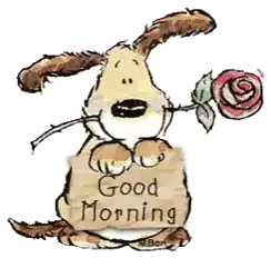 Good Morning Love Sticker - Good Morning Love Rose Stickers