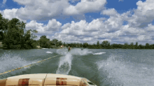 Watersking Waterskiers GIF - Watersking Waterskiers Boating GIFs