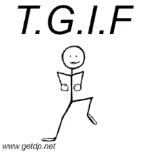 Tgif Stick Figure GIF - Tgif Friday GIFs