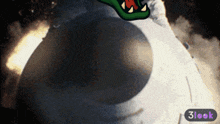 a cartoon drawing of a crocodile with the words 3look below