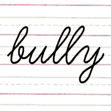 buddy bully bullying anti bullying school