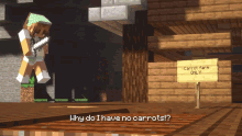 Minecraft Carrot Carrot GIF - Minecraft Carrot Carrot Why Do I Have No Carrots GIFs