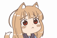 Spice And Wolf Please GIF - Spice And Wolf Please Googly Eyes GIFs