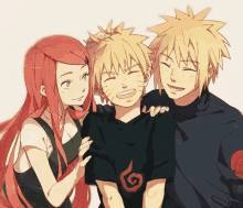 Naruto Minato And Kushina GIF