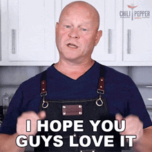 I Hope You Guys Love It Michael Hultquist GIF - I Hope You Guys Love It Michael Hultquist Chili Pepper Madness GIFs