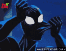 Spiderman Black Spiderman GIF - Spiderman Black Spiderman Spiderman Animated Series GIFs