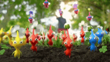 pikmin army charge pikmin 3