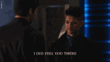 Shadowhunters I Did Feel You There GIF - Shadowhunters I Did Feel You There GIFs