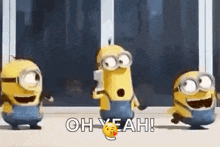 Despicable Me Minions GIF - Despicable Me Minions Oh Yeah GIFs