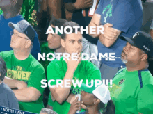 Notre Dame Screw Up GIF