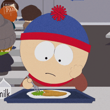 Playing With Food Stan Marsh GIF - Playing With Food Stan Marsh South Park Cupid Ye GIFs