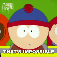 Thats Impossible Stan Marsh GIF - Thats Impossible Stan Marsh South Park GIFs