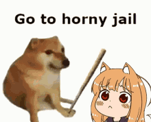 Spice And Wolf Bonk GIF - Spice And Wolf Bonk Horny Jail GIFs