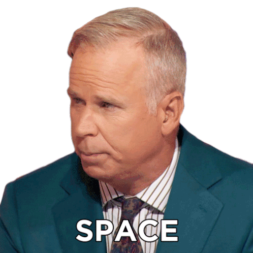 Space Gerry Dee Sticker - Space Gerry Dee Family Feud Canada Stickers