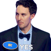 Yes Nic Sticker - Yes Nic Family Feud Canada Stickers
