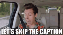 Harry Styles James Corden GIF - Harry Styles James Corden Carpool Karaoke GIFs