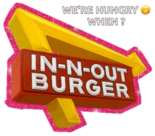 In And Out Burger Glitter GIF - In And Out Burger Glitter Sign GIFs