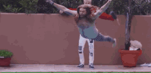 Belly Flop Swimming Pool GIF - Belly Flop Swimming Pool Excited GIFs