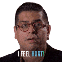 I Feel Hurt Aleem Jaffer Sticker - I Feel Hurt Aleem Jaffer Push Stickers