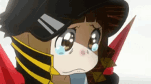 mako crying kill la kill tears gushing