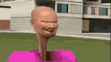 Aesuky Awkward Man In Pink Zoom GIF - Aesuky Awkward Man In Pink Zoom Awkward Zoom GIFs