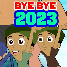 Bye Bye 2023 Dholu GIF - Bye Bye 2023 Dholu Bholu GIFs