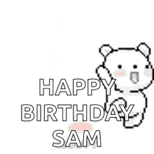 Happy Birthday Sam Heart GIF - Happy Birthday Sam Heart Run GIFs