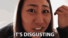 Its Disgusting Elizabeth Chang GIF - Its Disgusting Elizabeth Chang Lizzy Capri GIFs