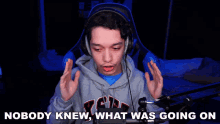 Nobody Knew What Was Going On Vrax GIF - Nobody Knew What Was Going On Vrax Xset GIFs