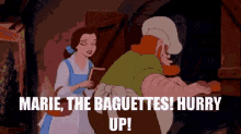 Beauty And The Beast Belle GIF - Beauty And The Beast Belle Baguettes GIFs