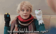 Kate Mckinnon You Must Feel Stupid Now Right GIF - Kate Mckinnon You Must Feel Stupid Now Right Feeling Stupid GIFs