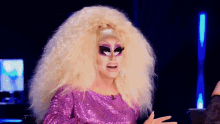 Hilarious Trixie Mattell GIF - Hilarious Trixie Mattell Queen Of The Universe GIFs