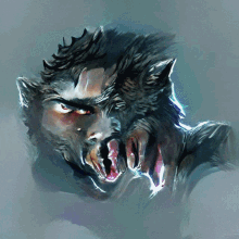 werewolf virtualdream nft art ai