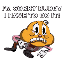 im sorry buddy i have to do it ice creame man the cuphead show i would sincerely like to apologize im so sorry